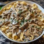 Vegan Mushroom Stroganoff
