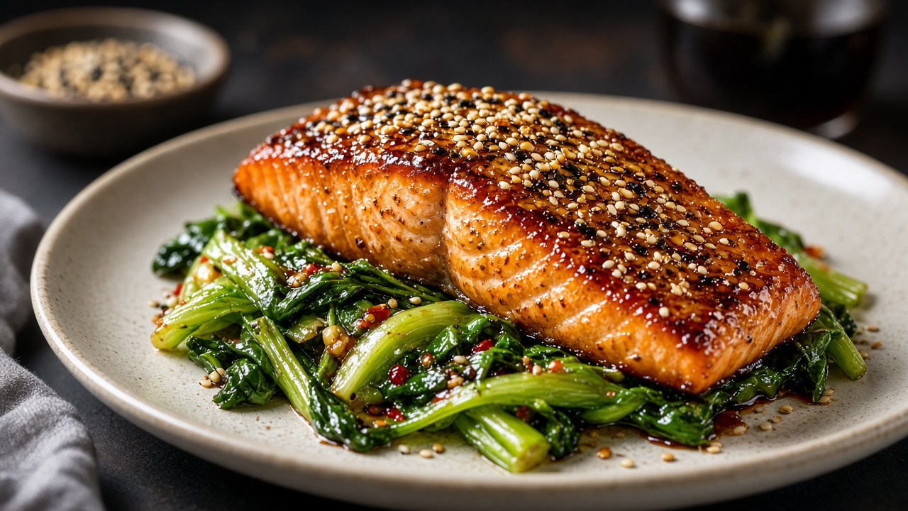 Honey Garlic Salmon